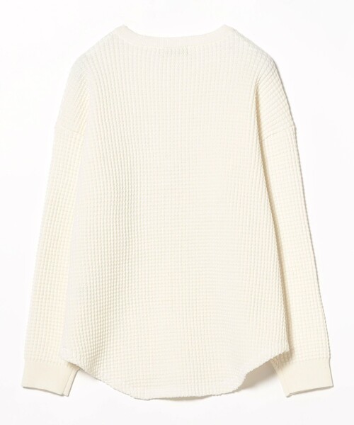 B:MING by BEAMS（ビーミングバイビームス）の「サーマル プルオーバー ニット（ニット/セーター・レディース・ネイビー/オフホワイト/レッド・ONE SIZE）」の17枚目の写真