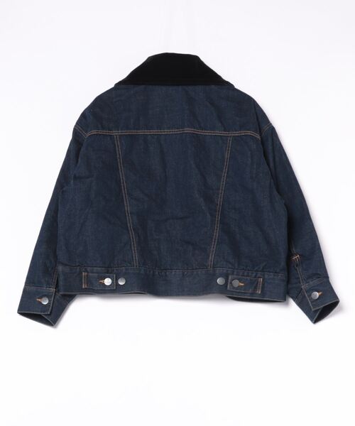 Vivienne Westwood(ヴィヴィアンウエストウッド)の「オーガニックデニムハルス衿中綿ジャケット(デニムジャケット・レディース・インディゴブルー/ブラック・FREE)」の3枚目の写真