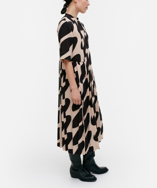 マリメッコ ロングワンピース Pliitti Linssi / dress marimekko（マリメッコ）の「Pliitti Linssi / dress