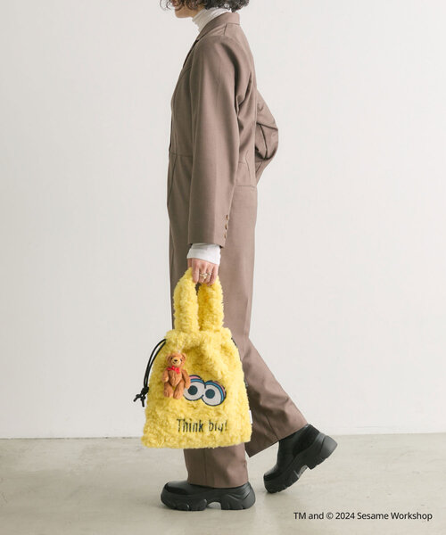 SESAME STREET(セサミストリート)の「【SESAME STREET(セサミストリート)】コラボ巾着バッグ(トートバッグ・レディース・イエロー/レッド/ブルー・FREE)」の8枚目の写真