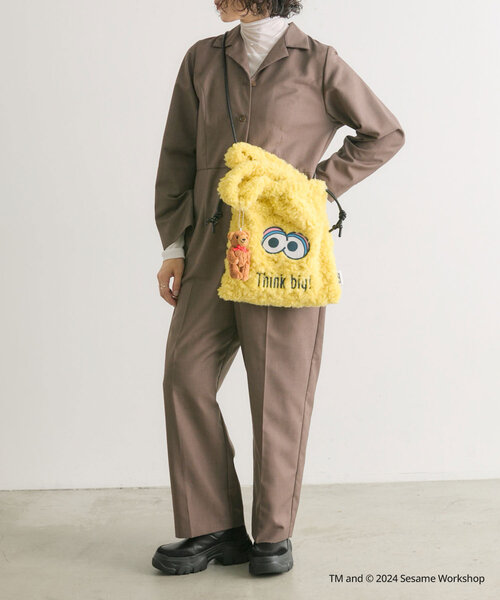 SESAME STREET(セサミストリート)の「【SESAME STREET(セサミストリート)】コラボ巾着バッグ(トートバッグ・レディース・イエロー/レッド/ブルー・FREE)」の14枚目の写真