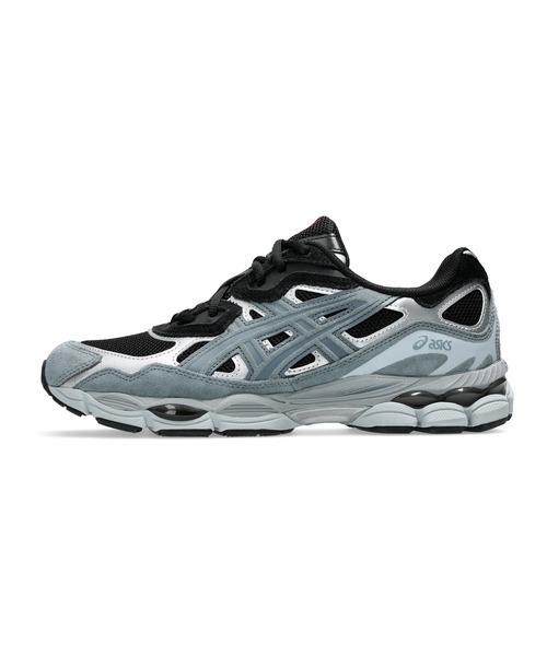 ASICS（アシックス）の「GEL-NYC（スニーカー・レディース・ブラック×グレー・25.5/28.5/24/28/26.5/27.5/29.5/26/24.5/29/25/27/23.5/23）」の5枚目の写真