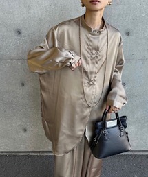 INTERPLAY | 【INTERPLAY x AYA】Satin Shirt(シャツ/ブラウス)