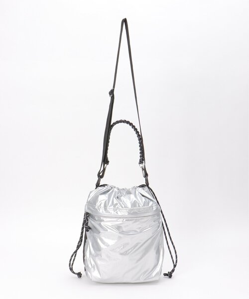 notch.（ノッチ）の「【sweet web掲載】【notch. by KR】ロープハンドル２ＷＡＹ　ＢＡＧ（ショルダーバッグ・レディース・カーキ/ブラック/シルバー・FREE）」の8枚目の写真