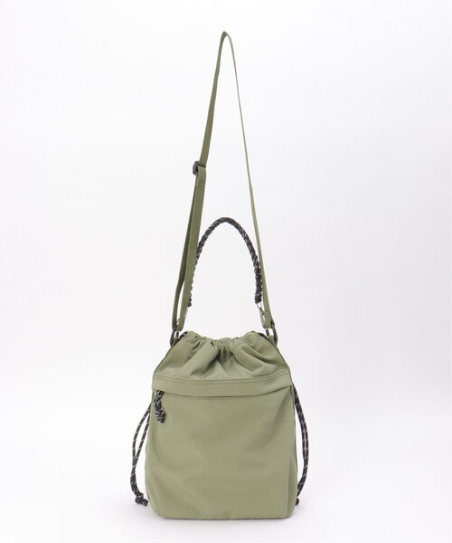 notch.（ノッチ）の「【sweet web掲載】【notch. by KR】ロープハンドル２ＷＡＹ　ＢＡＧ（ショルダーバッグ・レディース・カーキ/ブラック/シルバー・FREE）」の10枚目の写真