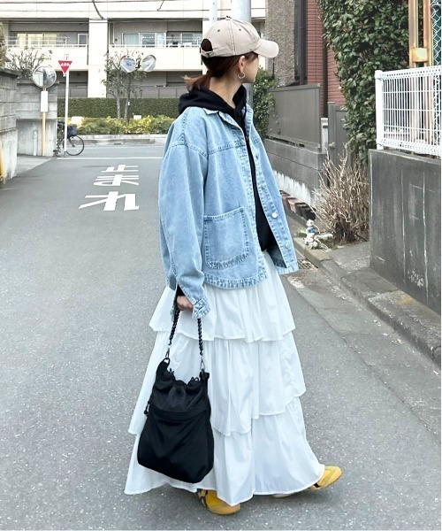 notch.（ノッチ）の「【sweet web掲載】【notch. by KR】ロープハンドル２ＷＡＹ　ＢＡＧ（ショルダーバッグ・レディース・カーキ/ブラック/シルバー・FREE）」の19枚目の写真