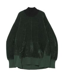 UN3D. | VELOUR HIGHNECK TOP【セットアップ着用可能】(ニット/セーター)