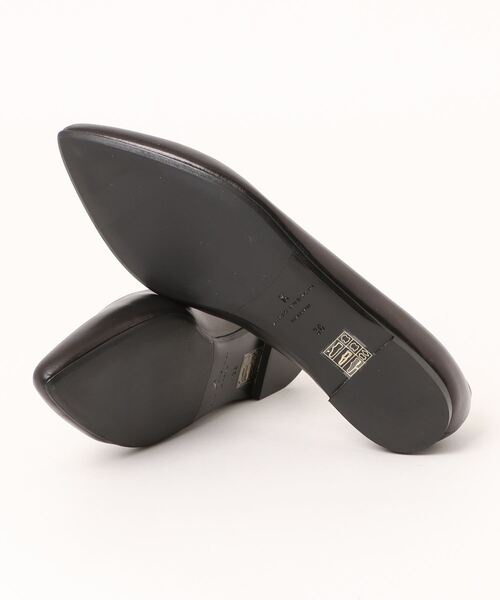 FABIO RUSCONI（ファビオルスコーニ）の「【FABIO RUSCONI/ファビオルスコーニ】パンプス　バレエシューズ　本革（パンプス・レディース・ブラック/シルバー・36/37/38/39）」の4枚目の写真