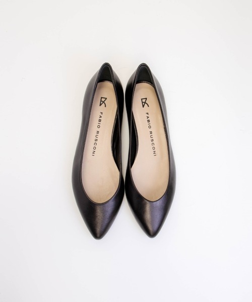【セール】【FABIO RUSCONI/ファビオルスコーニ】パンプス バレエシューズ 本革（パンプス）｜Fabio Rusconi（ファビオルスコーニ）