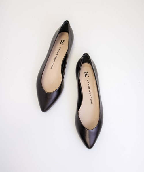 FABIO RUSCONI（ファビオルスコーニ）の「【FABIO RUSCONI/ファビオルスコーニ】パンプス　バレエシューズ　本革（パンプス・レディース・ブラック/シルバー・36/37/38/39）」の20枚目の写真