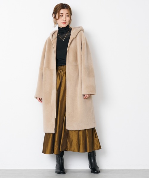 MICA&DEAL（マイカ＆ディール）の「フーデットファーコート