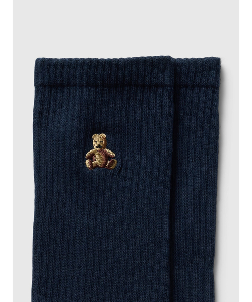 GAP（ギャップ）の「ブラナンベアクルーソックス（ソックス/靴下・レディース・ホワイト/ブラック/ネイビー・S/M/M/L）」の5枚目の写真