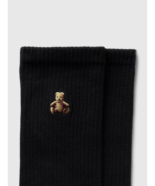 GAP（ギャップ）の「ブラナンベアクルーソックス（ソックス/靴下・レディース・ホワイト/ブラック/ネイビー・S/M/M/L）」の6枚目の写真