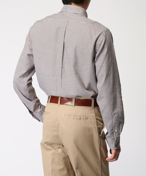 POLO RALPH LAUREN（ポロ ラルフ ローレン）の「ギンガム コットンツイル シャツ（シャツ/ブラウス・メンズ・ブラウン系3/オレンジ系その他/ブルー系その他/グリーン系その他・X-SMALL/LARGE/SMALL/MEDIUM/X-LARGE/XX-LARGE）」の12枚目の写真