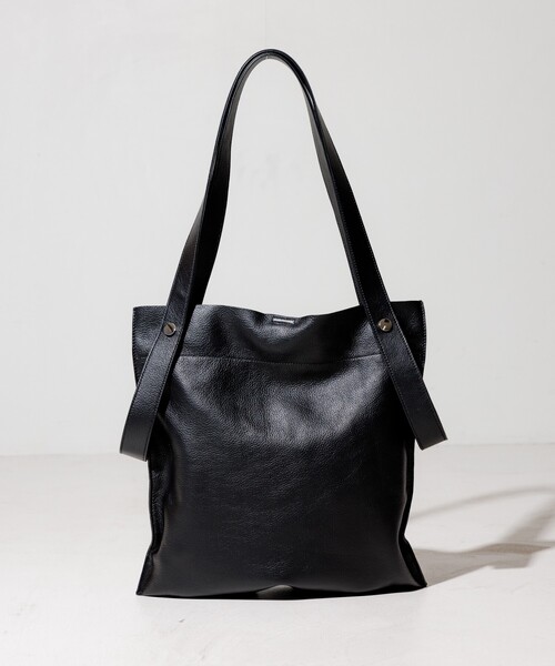 ビュレ 別注 カウレザー 2WAY A4トート ブラック セール】BEAURE × FREAK'S STORE/ビュレ 別注 カウレザー 2WAY