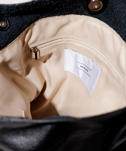 BEAURE×FREAK’S STORE/ビュレ 別注 カウレザー A4トート FREAK'S STORE トートバッグ BEAURE × STORE/ビュレ 別注