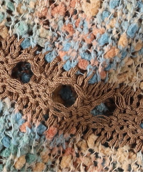 Right-on（ライトオン）の「【HONEYSUCKLE ROSE】ニットビスチェレイヤード（アンサンブル・レディース・ブラウン/ブラック・M/XL/S/L）」の16枚目の写真