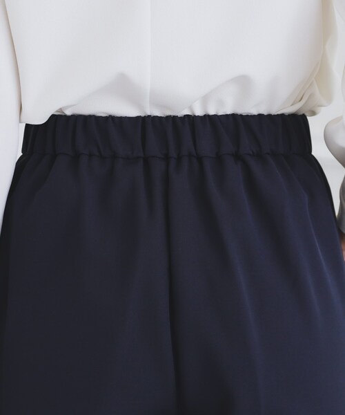 index（インデックス）の「＜通勤・セレモニー/セットアップ対応＞ストレッチテーパードパンツ【洗濯機洗い可/イージーアイロン】（その他パンツ・レディース・ネイビー系5/ブラック/ナチュラル・42/38/36/40）」の20枚目の写真