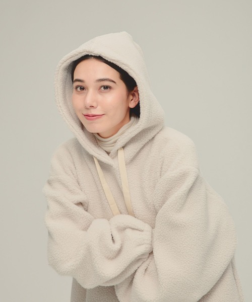 パーカー 「eL」Boa Hooded Pullover/250179 レディース セール】【eL】Boa Hooded Pullover/250179（パーカー）｜eL