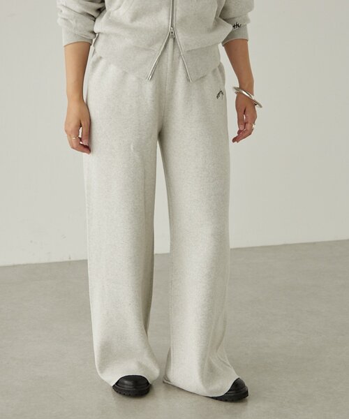 【セール】スウェットライクニットイージーパンツ（その他パンツ）｜earthy（アーシー）