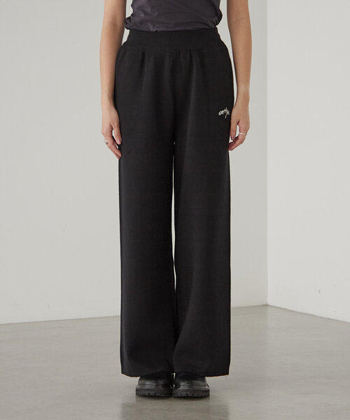 earthy(アーシー)の「スウェットライクニットイージーパンツ(その他パンツ・レディース・ライトグレー/グレー/ブラック・SMALL/MEDIUM)」の9枚目の写真