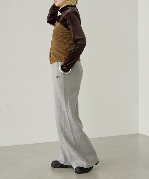 earthy(アーシー)の「スウェットライクニットイージーパンツ(その他パンツ・レディース・ライトグレー/グレー/ブラック・SMALL/MEDIUM)」の18枚目の写真