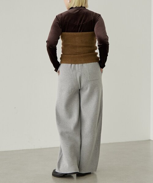 earthy(アーシー)の「スウェットライクニットイージーパンツ(その他パンツ・レディース・ライトグレー/グレー/ブラック・SMALL/MEDIUM)」の19枚目の写真