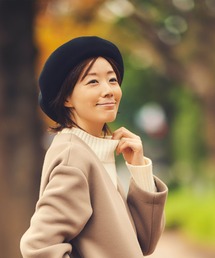 YOKOI BERET（ヨコイベレー）の「ウール八角ビックベレー帽 NIS(アニス)【日本製】（ハンチング/ベレー帽・レディース）」