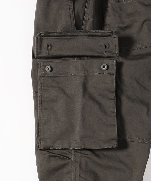 sage de cret（サージュデクレ）の「sage de cret / 別注 Danish Army Cargo Pant（カーゴパンツ・メンズ・チャコールグレー/オリーブ・M/S/L/XL）」の8枚目の写真