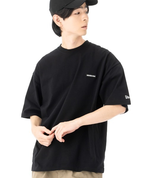 国内発送★New Era★オーバーサイズ♪コットン*半袖Tシャツ ニューエラ 半袖Tシャツ オーバーサイズ コットン（Tシャツ