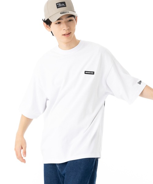 NEW ERA（ニューエラ）の「ニューエラ 半袖Tシャツ オーバーサイズ コットン（Tシャツ/カットソー・メンズ・ブラック/ベージュ/ホワイト・XXL/S/M/L/XL）」の17枚目の写真