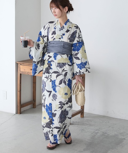 絞り浴衣✴︎雪印 絞り浴衣✴︎雪印