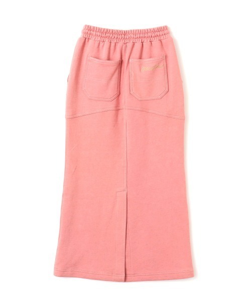 atmos pink（アトモスピンク）の「atmos pink Denim Docking Long Skirt / アトモス ピンク デニム ドッキング ロング スカート（スカート・レディース・ブルー/ピンク・FREE）」の4枚目の写真