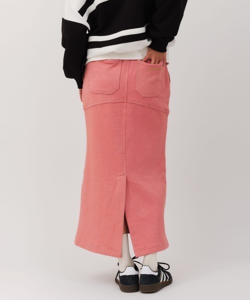 atmos pink（アトモスピンク）の「atmos pink Denim Docking Long Skirt / アトモス ピンク デニム ドッキング ロング スカート（スカート・レディース・ブルー/ピンク・FREE）」の10枚目の写真