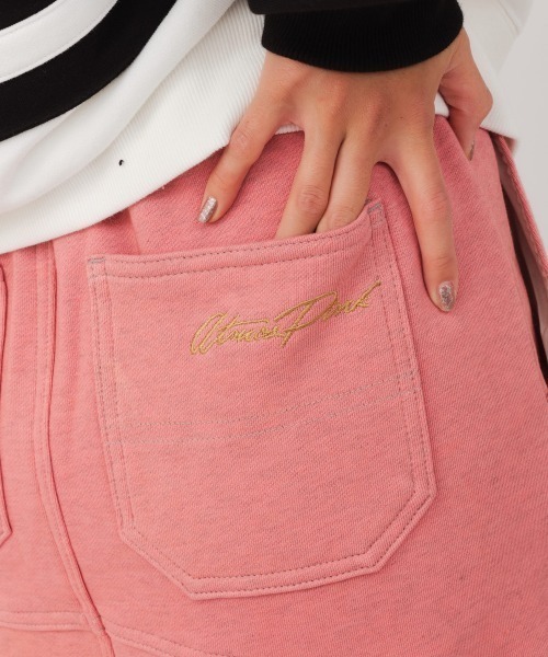 atmos pink（アトモスピンク）の「atmos pink Denim Docking Long Skirt / アトモス ピンク デニム ドッキング ロング スカート（スカート・レディース・ブルー/ピンク・FREE）」の11枚目の写真