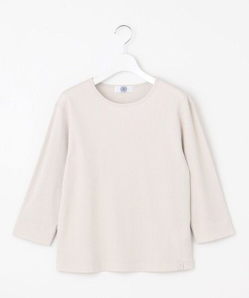 J.PRESS(ジェイプレス)の「リブ クルーネック カットソー(Tシャツ/カットソー・レディース・ホワイト系/ブラック系/ライトグレー系・T15/T13)」の11枚目の写真