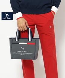 【新レーベル ADABAT NAVY】トリコロール カートバッグ