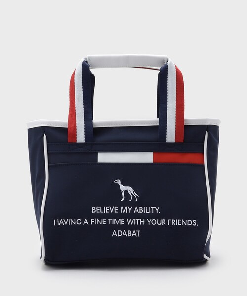 adabat（アダバット）の「【新レーベル ADABAT NAVY】トリコロール カートバッグ（トートバッグ・メンズ・ブラック/ダークグレー/ネイビー・00）」の11枚目の写真