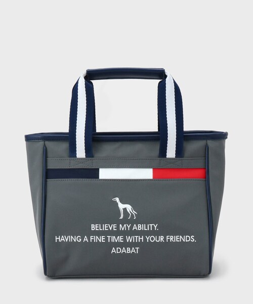 adabat（アダバット）の「【新レーベル ADABAT NAVY】トリコロール カートバッグ（トートバッグ・メンズ・ブラック/ダークグレー/ネイビー・00）」の12枚目の写真