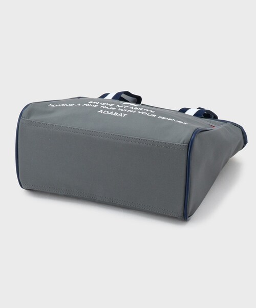 adabat（アダバット）の「【新レーベル ADABAT NAVY】トリコロール カートバッグ（トートバッグ・メンズ・ブラック/ダークグレー/ネイビー・00）」の14枚目の写真