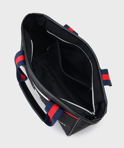 adabat（アダバット）の「【新レーベル ADABAT NAVY】トリコロール カートバッグ（トートバッグ・メンズ・ブラック/ダークグレー/ネイビー・00）」の16枚目の写真