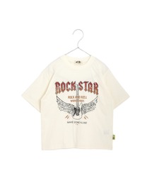 MAKE YOUR DAY | ROCK STAR半袖Tシャツ■150.160cm(Tシャツ/カットソー)