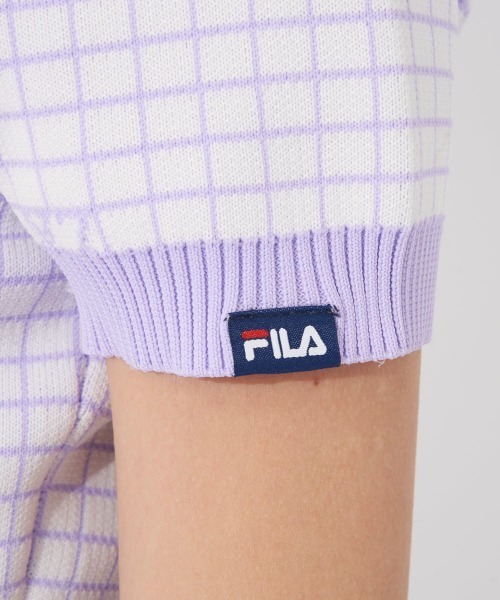 FILA GOLF(フィラゴルフ )の「軽量ニット モックネックシャツ(ニット/セーター・レディース・ライトグリーン/ラベンダー/ブラック・SMALL/MEDIUM/LARGE)」の20枚目の写真