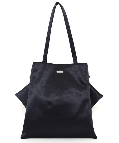 SMIR NASLI（サミールナスリ）の「サテンBIGリボントートバッグ／Ａ４対応（トートバッグ・レディース・ブラック/ピンク/ブルー/グレー・FREE）」の11枚目の写真