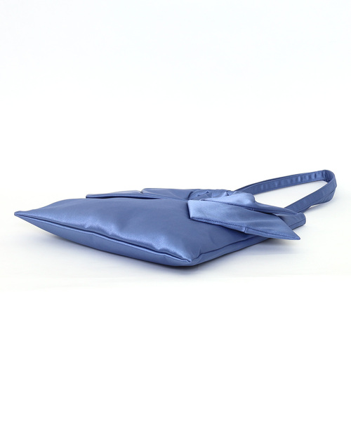 SMIR NASLI（サミールナスリ）の「サテンBIGリボントートバッグ／Ａ４対応（トートバッグ・レディース・ブラック/ピンク/ブルー/グレー・FREE）」の20枚目の写真