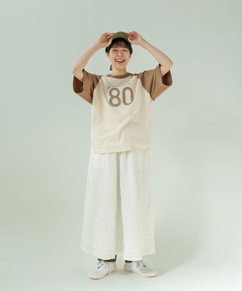 PAR ICI(パーリッシィ)の「【WEB別注カラー】ストライプ刺繍 ギャザースカート(セットアップ対応)(スカート・レディース・ホワイト/チェック/ブラック・FREE)」の19枚目の写真