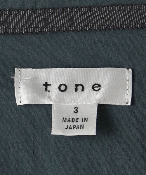 Steven Alan（スティーブンアラン）の「＜tone × Steven Alan＞ NY SEASIDE PK/アウター（ナイロンジャケット・メンズ・ダークグレー・2/3）」の9枚目の写真