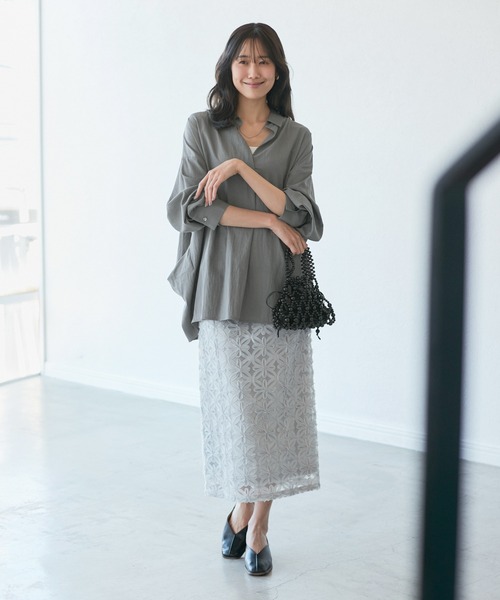 セール】スキッパーシャツ（シャツ/ブラウス）｜ROPE' PICNIC（ロペ