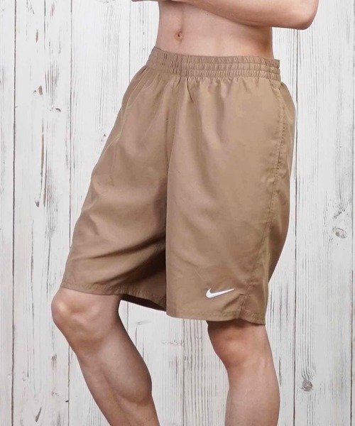 NIKE(ナイキ)の「NIKE/ナイキ 水着/水陸両用/ユーティリティー ヒーロースタイル9ボレーショーツ ショーツ NESSF558(水着・メンズ・ネイビー/ベージュ/ブラック/パープル/ブルーグリーン/スモークグレー/ピンク/ダークオリーブ/イエロー・S/M/L/2XL/XL)」の4枚目の写真