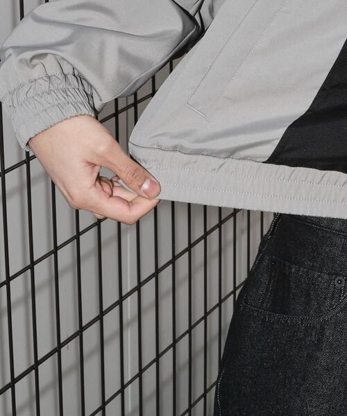 SHORT ROUND（ショートラウンド）の「SHORT ROUND/カラーブロック2WAYショートブルゾン（ブルゾン・メンズ・ブラック系その他・MEDIUM/LARGE）」の12枚目の写真